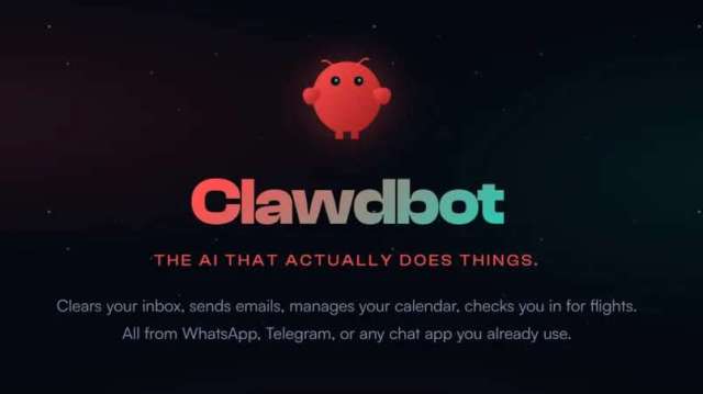 AI神作Clawdbot爆紅奪6.5萬星 專家警告:逾千實例隱私正在裸奔。(圖:取自Clawdbot)