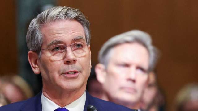 美財長貝森特：川普可能下周左右宣布Fed主席接班人選 (圖:Reuters/TPG)