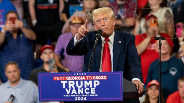 美國總統川普。（圖：Shutterstock）