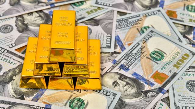 5600美元！現貨黃金持續強漲 本周連破7道整數關卡 周線累漲逾12% （圖：Shutterstock）