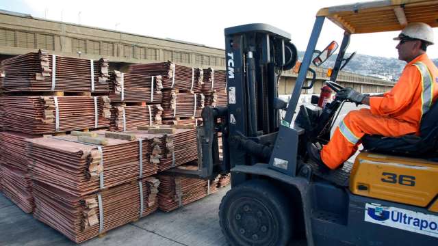 中國資金狂炒！銅價直接噴破1.4萬美元(圖：REUTERS/TPG)