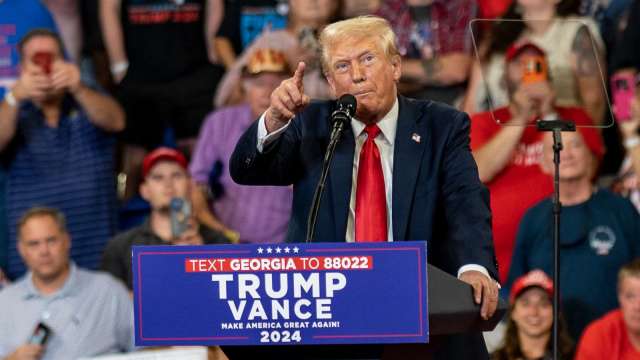 美國總統川普。(圖:Shutterstock)