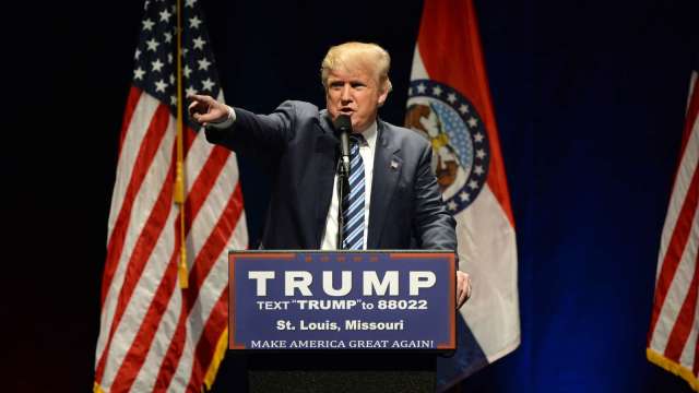 美國總統川普。(圖:Shutterstock)