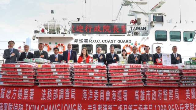 台灣之盾護印太安全 卓揆讚「國艦國造」展戰力 海鯤號首潛具劃時代意義。（圖:行政院提供）