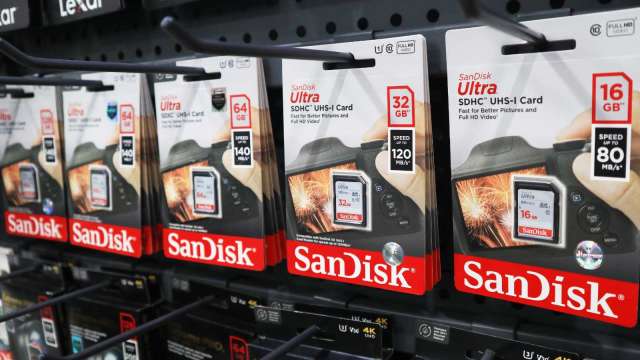 Sandisk今年暴漲140%仍有上漲空間?(圖:Shutterstock)