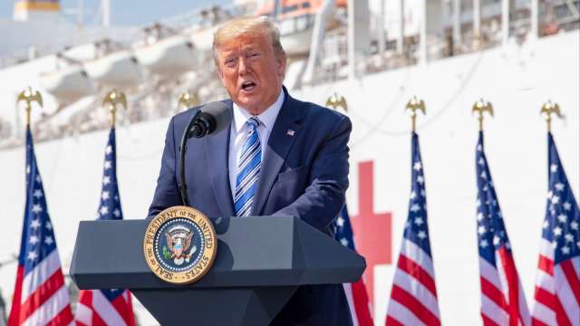 美國總統川普。（圖：Shutterstock）