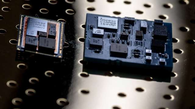 先進封裝示意圖。（圖：REUTERS／TPG）