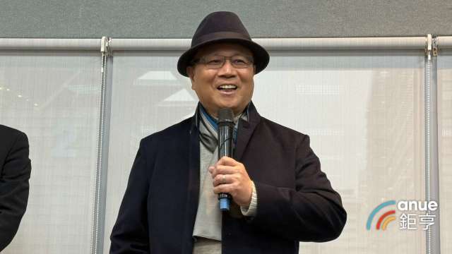 緯創董事長林憲銘喊話，緯創股票值得長期持有。(鉅亨網記者劉玟妤攝)