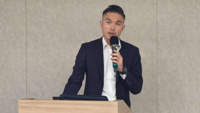 和椿副董事長張以昇。(鉅亨網記者黃皓宸攝)