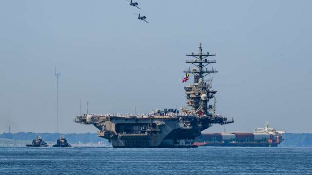 美伊局勢詭譎！國防部指示第二支航母艦隊進入部署準備  (圖：shutterstock)