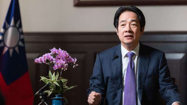 總統賴清德日前接受外媒專訪。(圖:總統府提供)