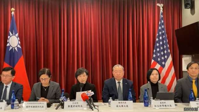 台美ART錨定6大目標  確立15%關稅與2072項產品豁免 平均關稅大降23.45%。（直播截圖）