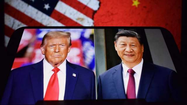 川普透露正與習近平磋商 對台軍售「很快有決定」。(圖:shutterstock)