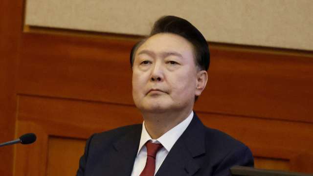 尹錫悅內亂罪成立判無期徒刑。(圖:REUTERS/TPG)