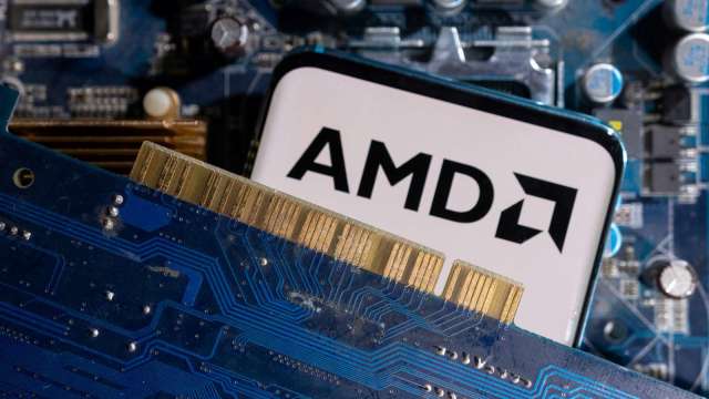 超微拿下Meta五年600億美元晶片大單 盤前股價漲逾10%(圖：REUTERS/TPG)