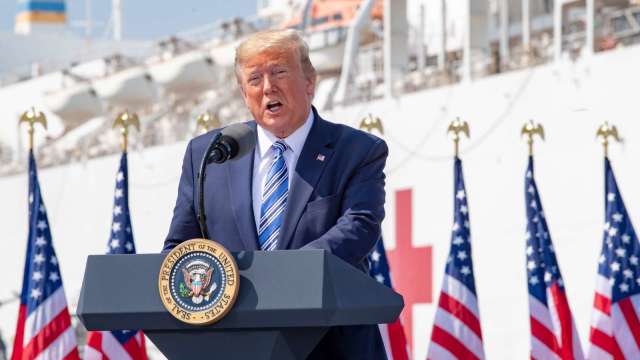 美國總統川普。（圖：Shutterstock）