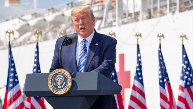 美國總統川普。（圖：Shutterstock）