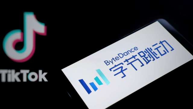 TikTok母公司字節跳動估值飆升至5500億美元 創中國網路企業新高 (圖:shutterstock)