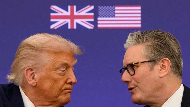 川普嗆施凱爾:不需要打贏戰爭之後才加入的人。(圖:REUTERS/TPG)