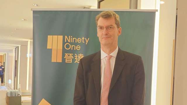 晉達環球黃金基金經理人夏喬治（George Cheveley）來台。（鉅亨網記者張韶雯攝）