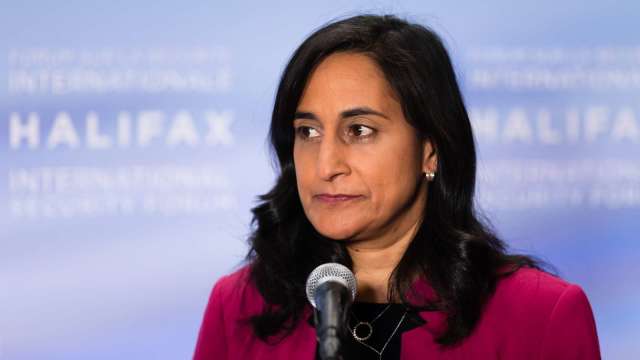 加拿大外交部長安娜德(Anita Anand) （圖：Shutterstock)