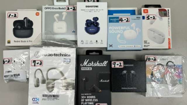 你的藍牙耳機合格嗎？標準局消保處公布抽測結果Apple 小米 三星過關 2家標示不符恐挨罰。（圖:標檢局提供）