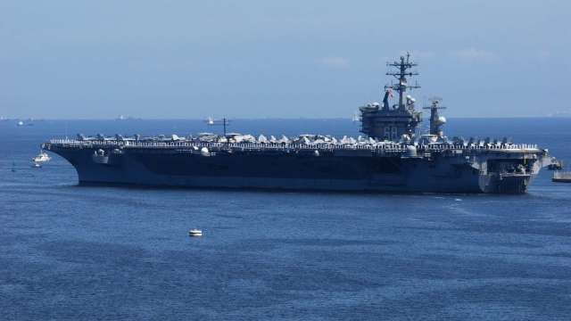 美國海軍最老核動力航母「尼米茲號」。（圖：Shutterstock）