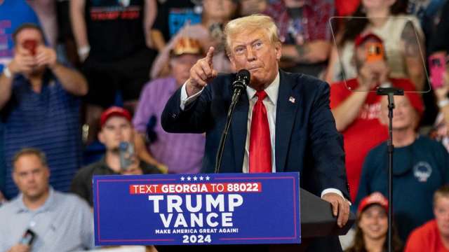 美國總統川普。（圖：Shutterstock）