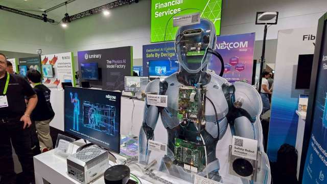 新漢衝刺人型機器人 發表首款NVIDIA IGX Thor平台開發套件。(圖:新漢提供)