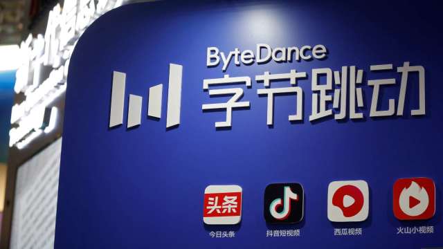 AI生成影星影像掀版權爭議 美國議員要求字節跳動下架Seedance(圖：REUTERS/TPG)