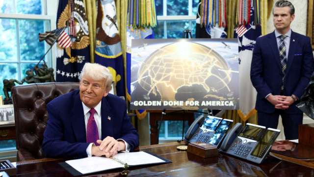 安杜里爾與Palantir攜手開發「金穹」反導軟體。(圖：REUTERS/TPG)