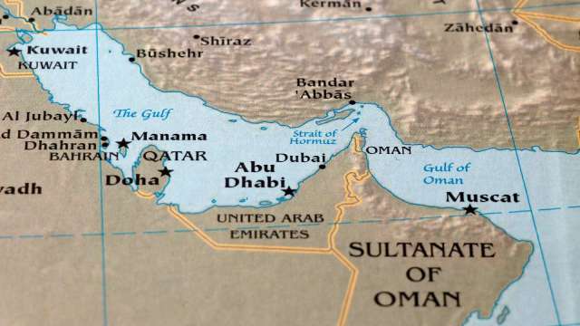 川普下令封鎖荷姆茲海峽。(圖:Shutterstock)