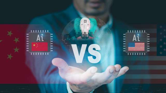 白宮科技顧問：在AI晶片領域 美國最多只領先中國2年(圖:shutterstock)