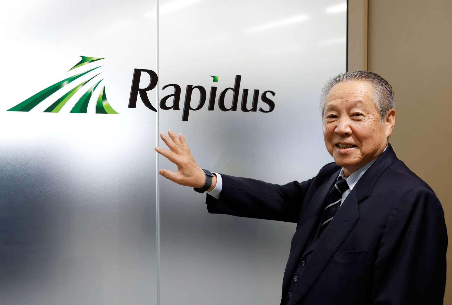 Rapidus董座東哲郎。Reuters/TPG