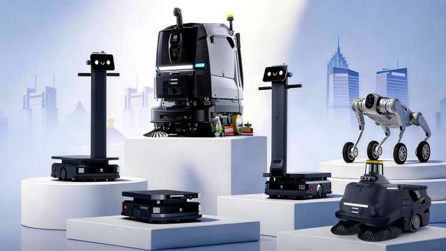 和椿此次發表之三大系列產品，含不同載重規格機型，可應用在清潔、巡檢與物料搬運的應用場景。(圖:和椿科技提供)