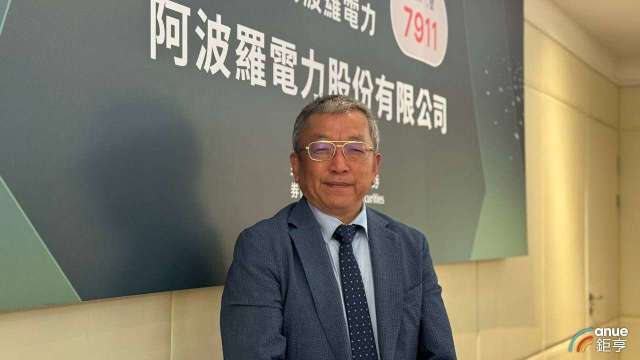 阿波羅電力董事長王惠民。(鉅亨網記者魏志豪攝)