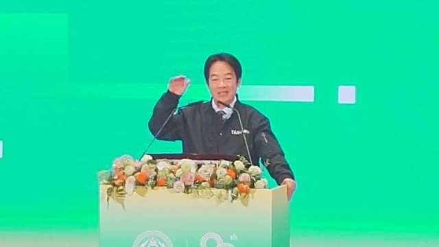 台電慶80「女婿」賴清德成金句王：台電「跳舞、不跳電」統一獅今年該奪冠。（鉅亨網記者張韶雯攝）