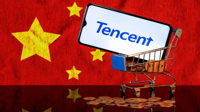 騰訊戰略轉向AI Q1利潤大增21% 但營收未達預期(圖:shutterstock)