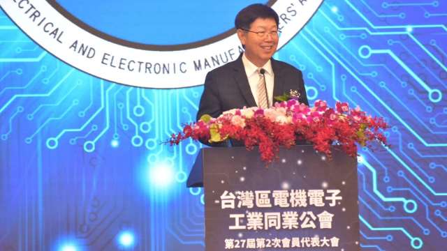 劉揚偉：AI浪潮TEEMA招商希望以大帶小，園區建置為強化供應鏈即早因應。(圖:電電公會提供)