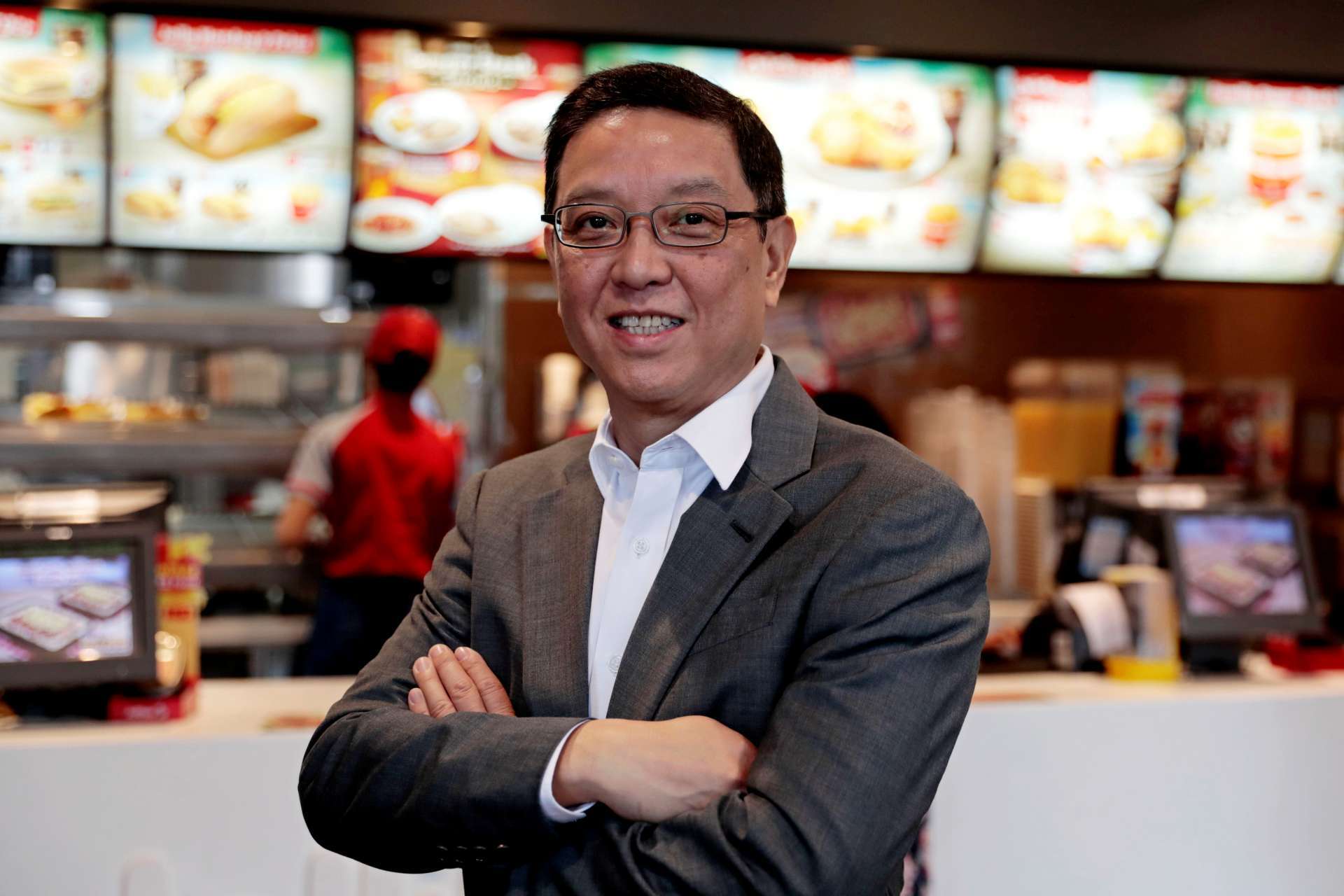快樂蜂Jollibee Foods執行長Ernesto Tanmantiong。Reuters/TPG