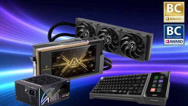微星奪COMPUTEX 2026 Best Choice Awar多項大獎 新世代電源與智慧周邊搶占邊緣運算商機。(圖：微星提供)