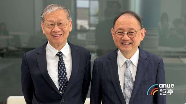 華新董事長焦佑倫(右)、執行長王錫欽(左)。(鉅亨網記者劉玟妤攝)