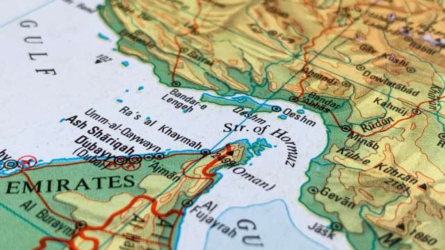 美國全面禁止荷姆茲海峽安全通行協議。(圖：Shutterstock)