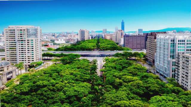 圖說:中正區被視為台北精華地段,文教、政府機關多,綠意環繞充滿生活質感。