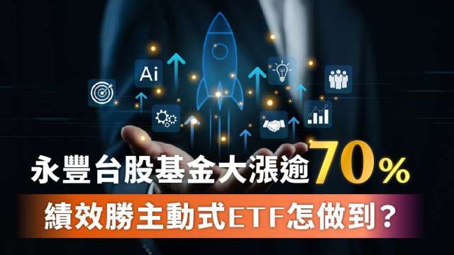 永豐台股基金今年大漲逾70%!績效勝主動式ETF 投研團隊怎麼做到? (圖:shutterstock)