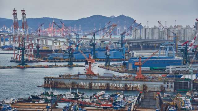 韓國6月前20日半導體出口,激增近190%。(圖:Shutterstock)