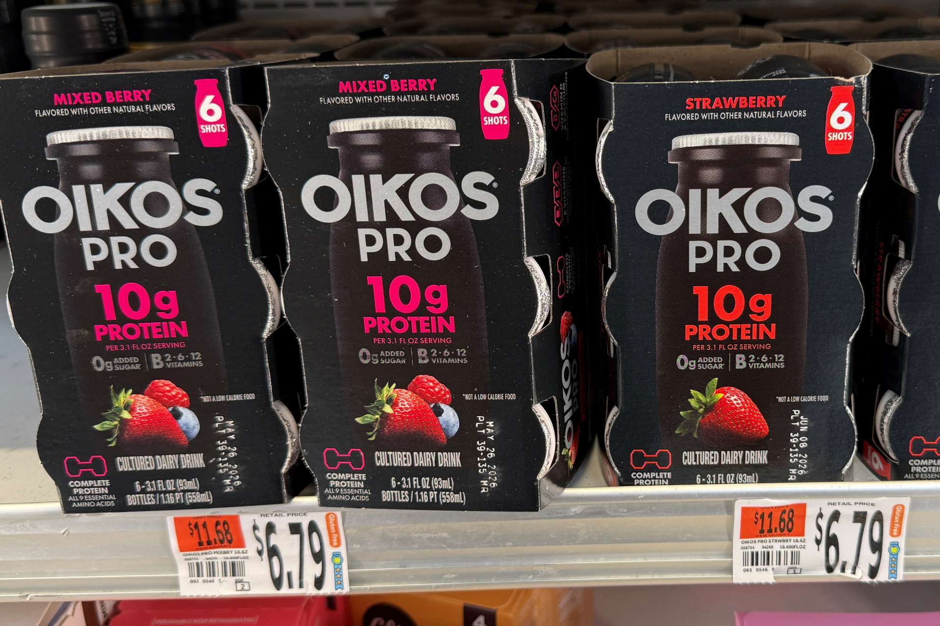 達能（Danone）Oikos Pro高蛋白優格產品。Reuters/TPG