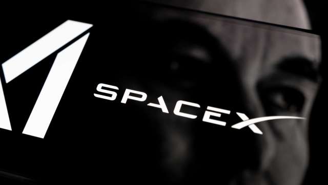 SpaceX股價再暴跌16%。(圖:Shutterstock)