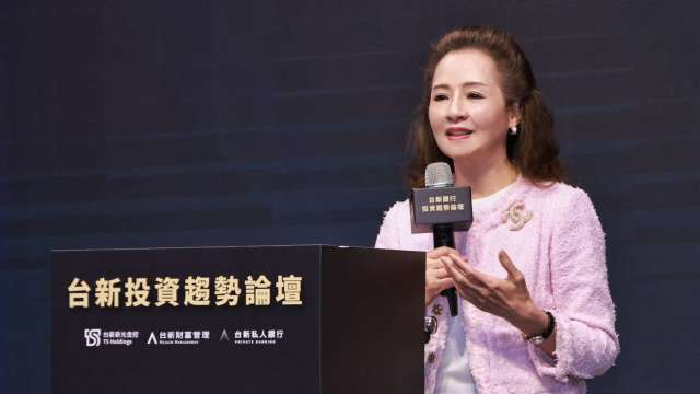 台新銀行總經理林淑真表示，台新銀行整合金控資源並導入AI與數據應用，以更完善的全球資產配置與專業跨境服務，陪伴客戶在變動市場中穩健前行。(圖/台新銀行)