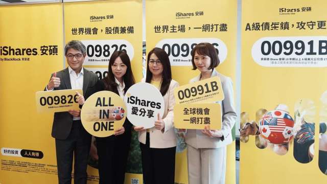 「股+債」買遍全球！貝萊德首發ETF傘型基金009826+00991B揭入手SpaceX關鍵。（鉅亨網記者張韶雯攝）